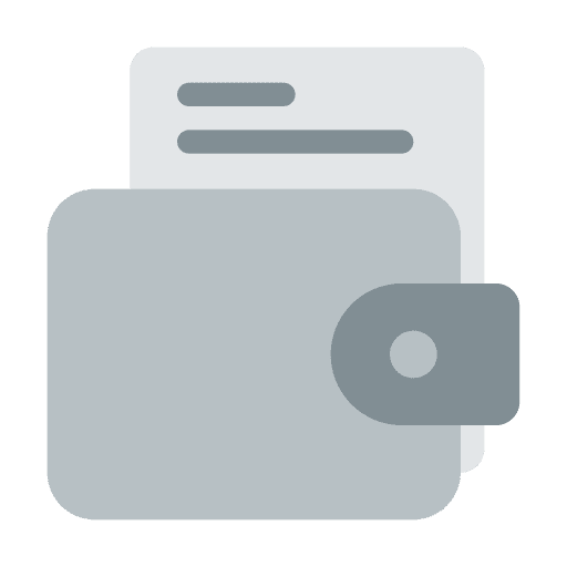 Wallet wallet deposit holder icon Wallet wallet deposit holder icon