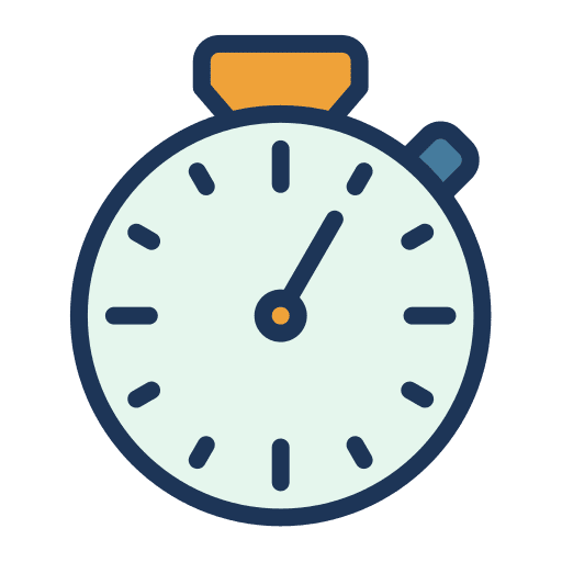Stopwatch time and date time timer icon Stopwatch time and date time timer icon