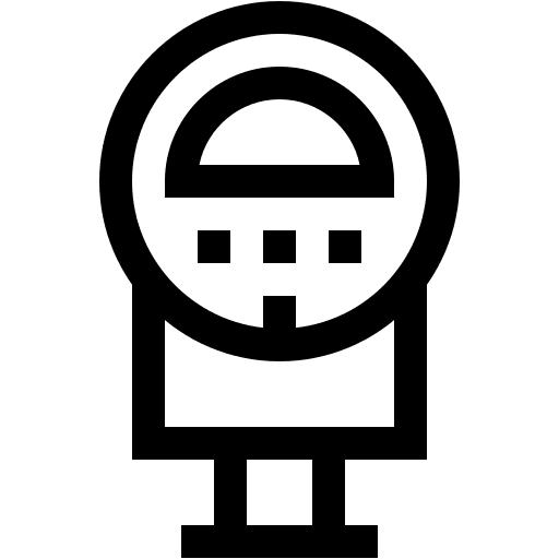 Gauge pressure temperature indicator icon
