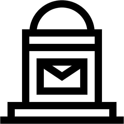 Postbox postbox mailbox communications icon