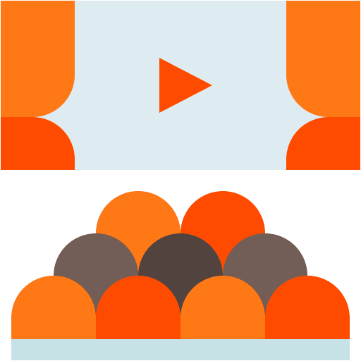 Cinema movie seat film icon Cinema movie seat film icon