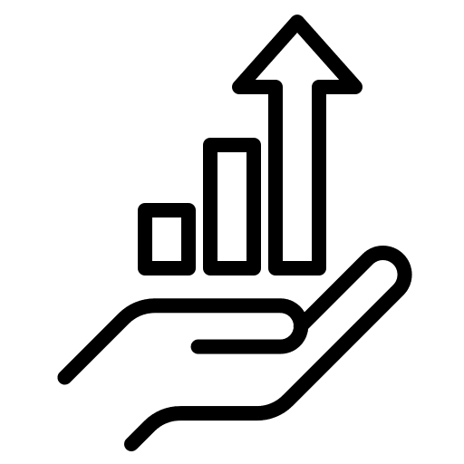 Start up success development aim icon
