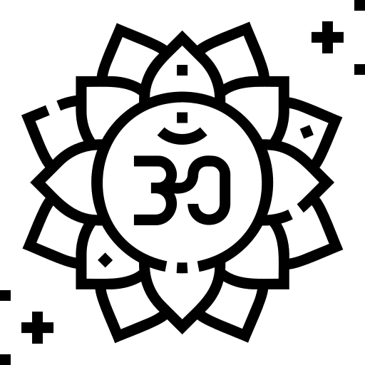 Sahasrara chakra sahasrara meditation icon