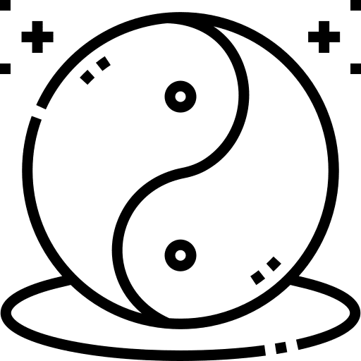 Yin yang yin yang symbol dualism shapes and symbols icon Yin yang yin yang symbol dualism shapes and symbols icon
