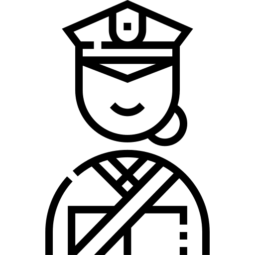 Carabinieri guard avatar police officer icon