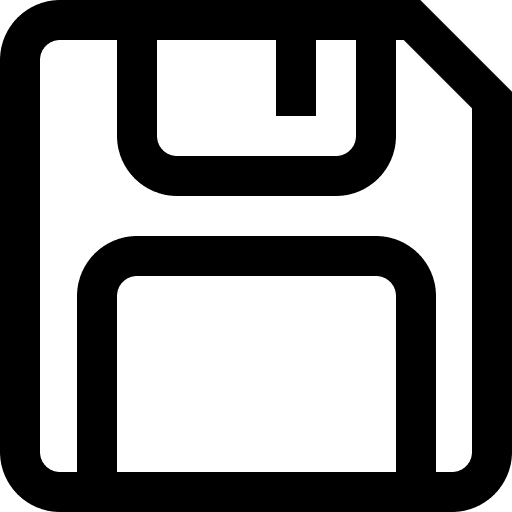 Save storage device save save file icon
