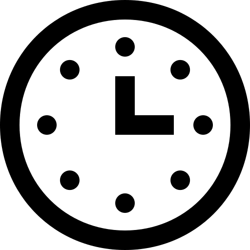 Clock watch ui circular clock icon Clock watch ui circular clock icon
