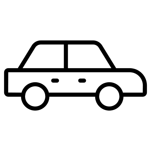 Car automobile transport transportation icon Car automobile transport transportation icon