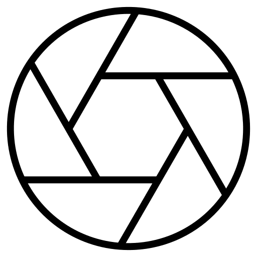 Aperture camera ui aperture icon