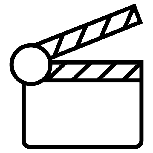 Clapperboard clapperboard movie cinema icon Clapperboard clapperboard movie cinema icon