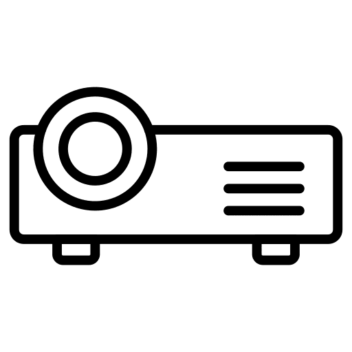 Projector projector device technology icon Projector projector device technology icon