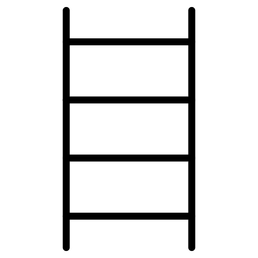 Stairs construction step ladder improvement icon Stairs construction step ladder improvement icon