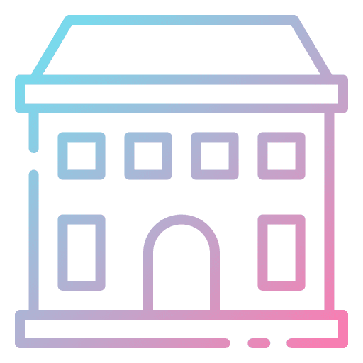 Mansion buildings home architecture and city icon Mansion buildings home architecture and city icon