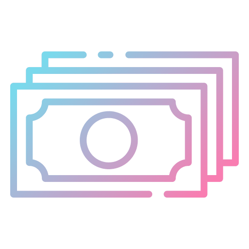 Money cash business and finance finances icon