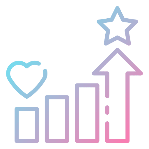 Popularity marketing popularity business and finance icon