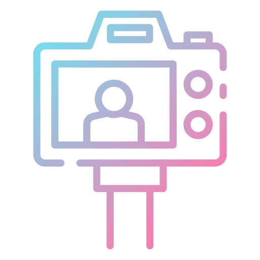 Vlogger smartphone vlogger vlog icon Vlogger smartphone vlogger vlog icon