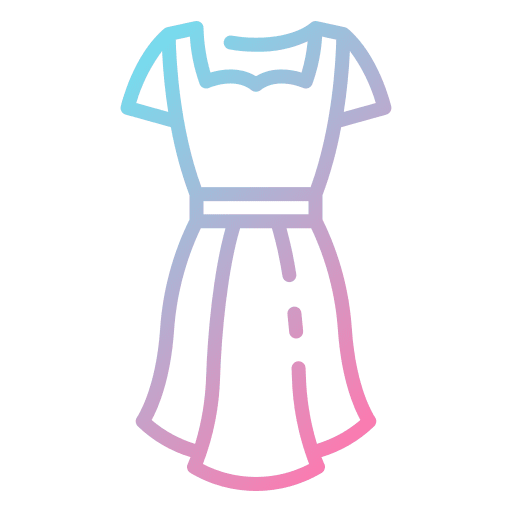 Dress dress apparel femenine icon Dress dress apparel femenine icon