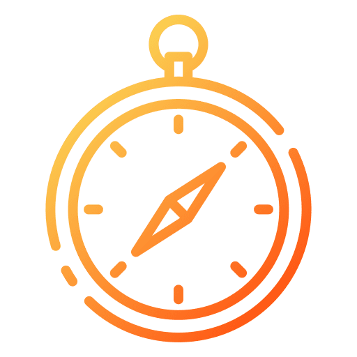 Compass orientation travel search icon Compass orientation travel search icon