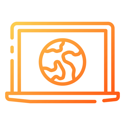 Laptop laptop maps and location tool icon Laptop laptop maps and location tool icon