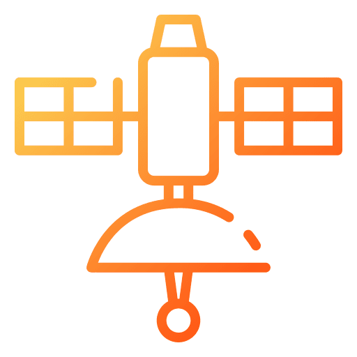 Satellite satellite space technology icon Satellite satellite space technology icon