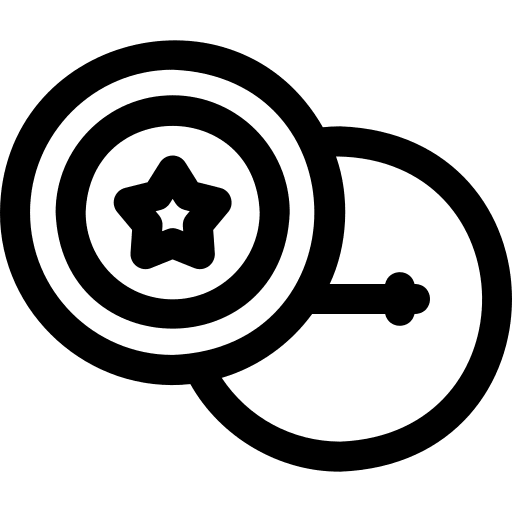 Badge star brand awareness marketing icon Badge star brand awareness marketing icon