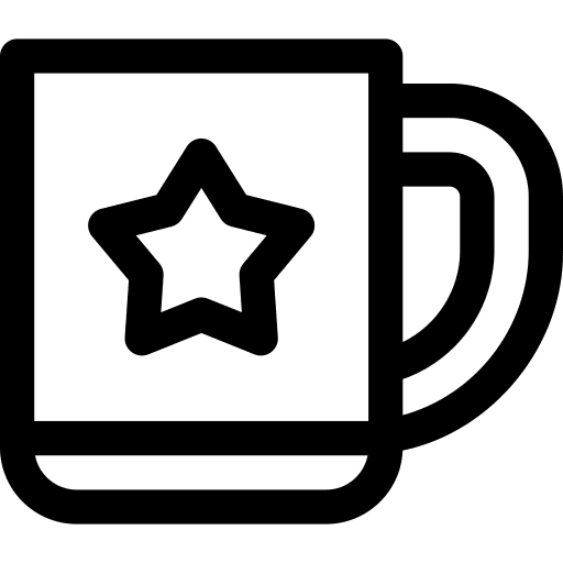 Cup star food and restaurant drink icon Cup star food and restaurant drink icon