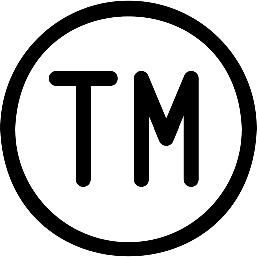 Trademark copyright trademark marketing icon