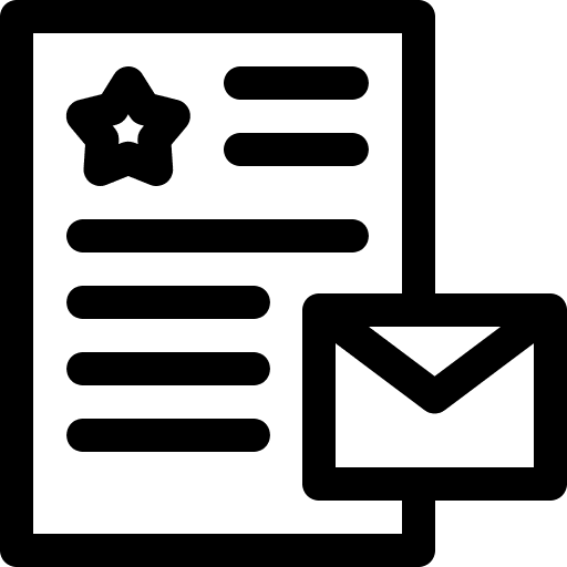 Branding letter branding mail icon Branding letter branding mail icon