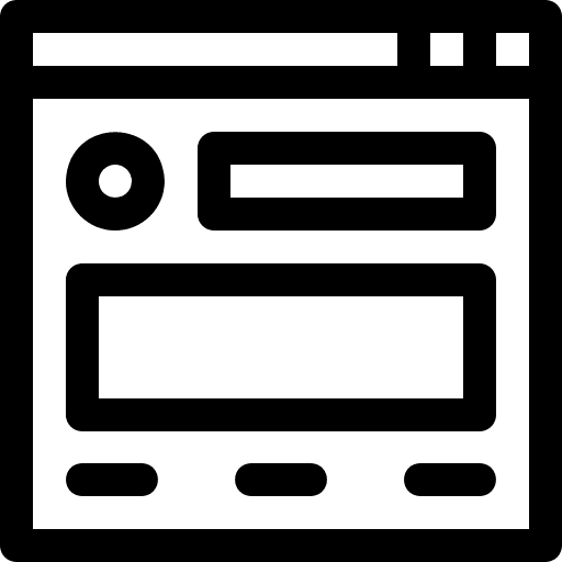 Web design browser seo and web website icon Web design browser seo and web website icon