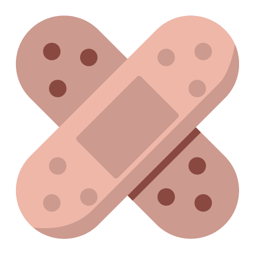 Bandage patch band aid healing icon Bandage patch band aid healing icon