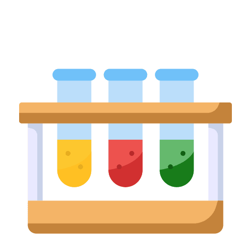 Chemical education science experiment icon Chemical education science experiment icon