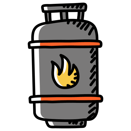 Gas cylinder tools and utensils industry gas bottle icon Gas cylinder tools and utensils industry gas bottle icon
