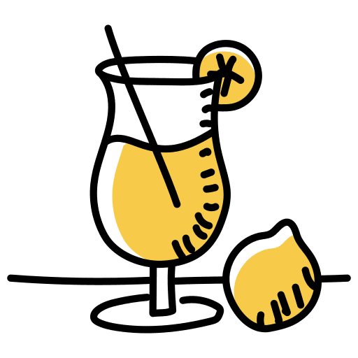 Drink glass drink lemonade icon Drink glass drink lemonade icon