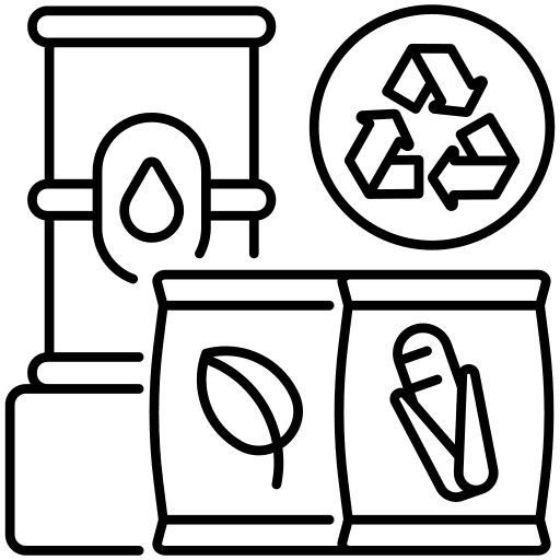 Raw materials ecology ecology and environment industry icon