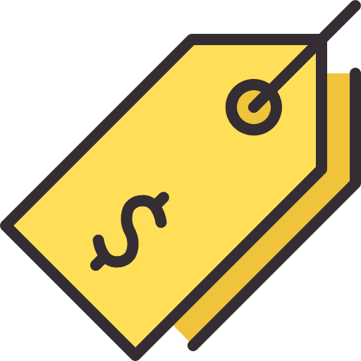 Price tag commerce and shopping retail shopping store icon Price tag commerce and shopping retail shopping store icon