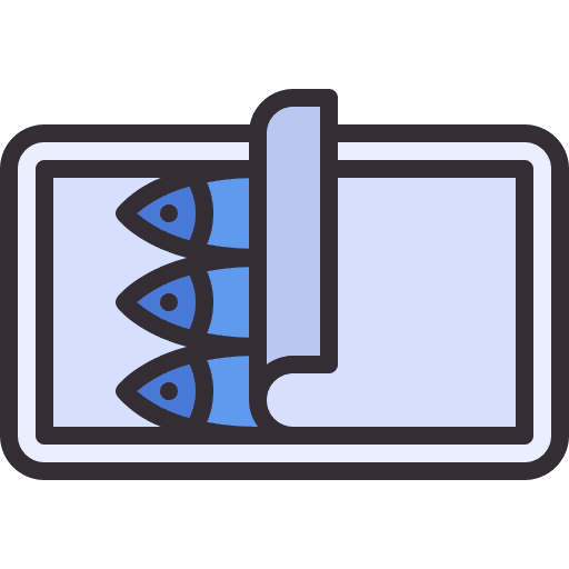 Fish animals food and restaurant sardine icon Fish animals food and restaurant sardine icon