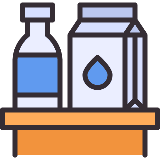 Milk food and restaurant bottle carton icon Milk food and restaurant bottle carton icon
