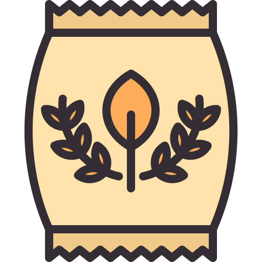 Seed bag grain seed bag cereal icon Seed bag grain seed bag cereal icon