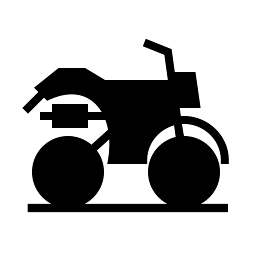 Motorbike motorbike sport transportation icon