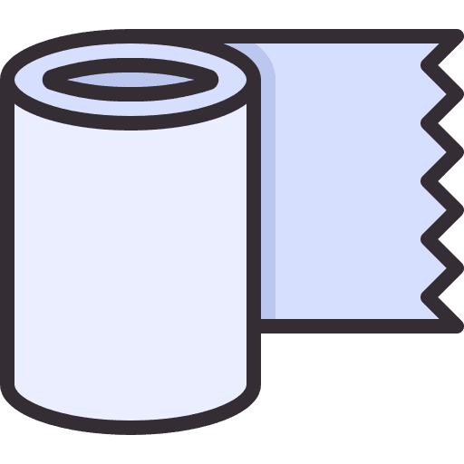 Tissue roll hygiene clean toilet paper icon Tissue roll hygiene clean toilet paper icon