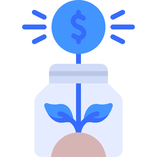 Growth growth investment plant icon Growth growth investment plant icon