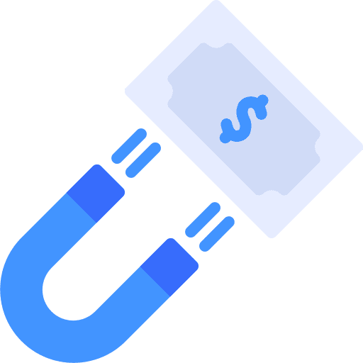 Magnet finance invest profit icon Magnet finance invest profit icon