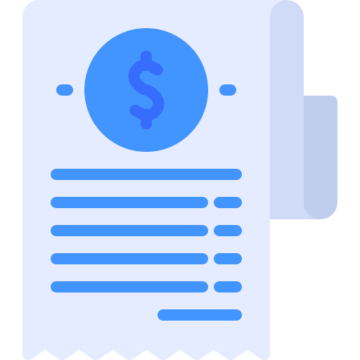 Bill invoice payment bill icon Bill invoice payment bill icon