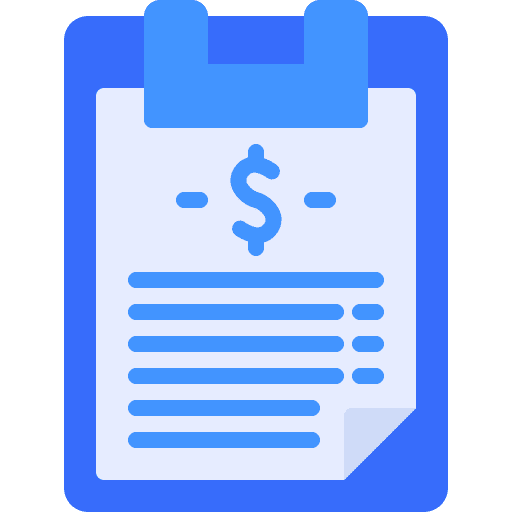Clipboard paper money clipboard icon Clipboard paper money clipboard icon