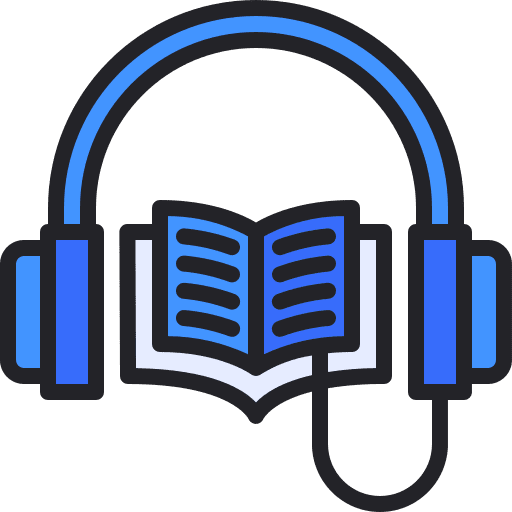 Audio book audio book education educative icon Audio book audio book education educative icon