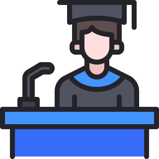 Man college education man icon Man college education man icon