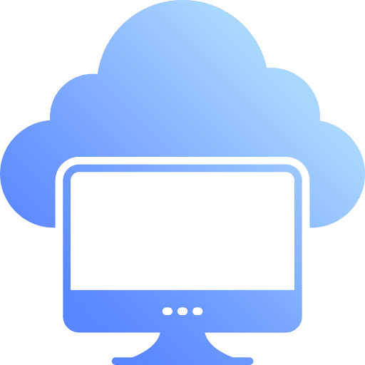 Cloud computing cloud computing internet data storage icon