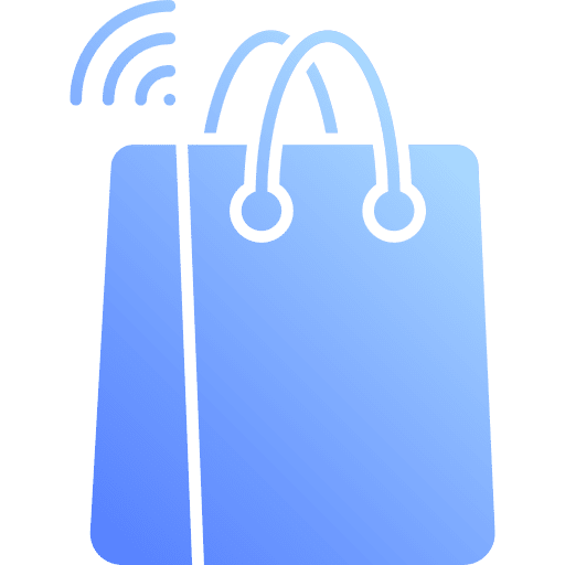 Retail retail smart store icon