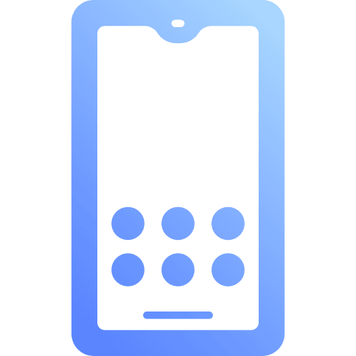 Smartphone mobile phone interface electronics icon