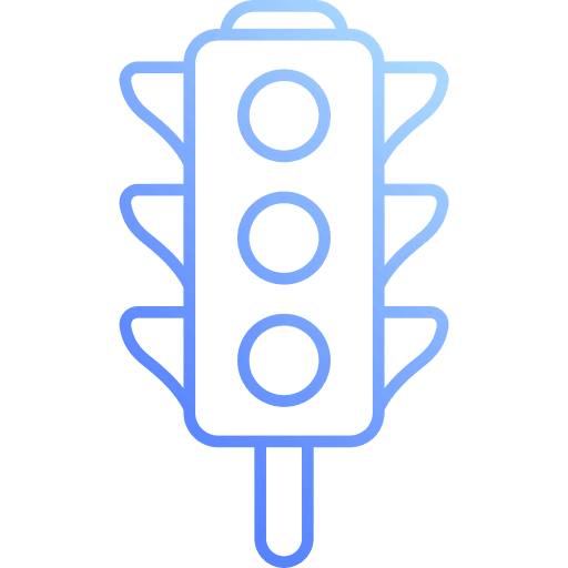Traffic light electronics traffic light stop light icon